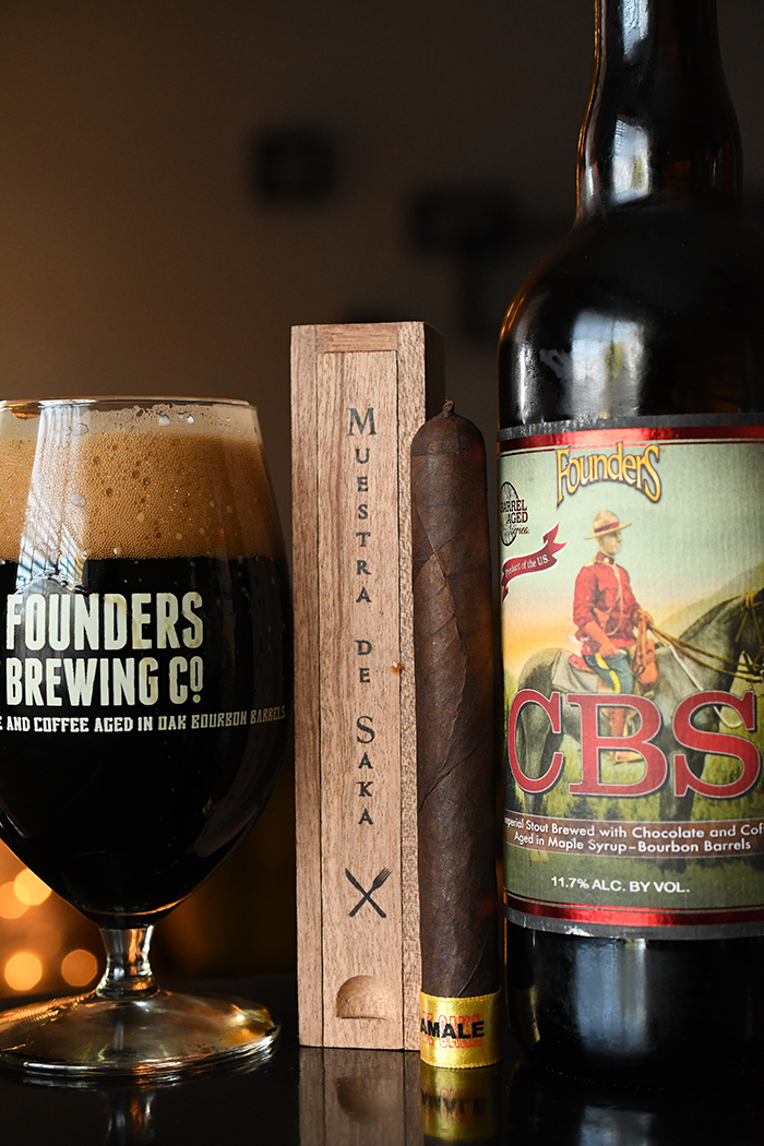 founderscbscanadianbreakfaststout Cigar Reviews Beer Pairings