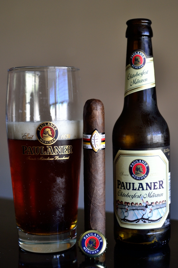Quesada Oktoberfest Dunkel with Paulaner Oktoberfest