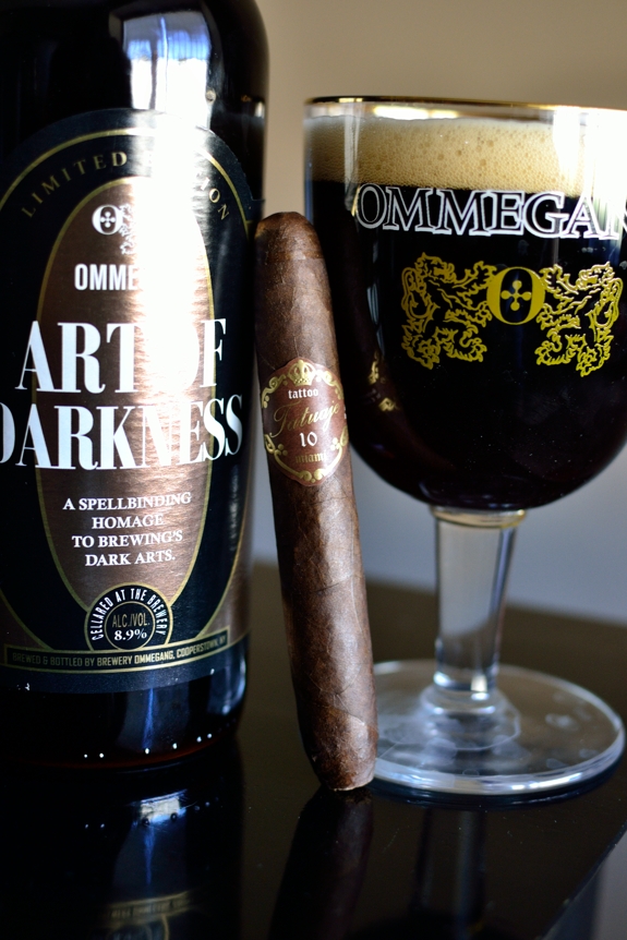 Tatuaje 10th Anniversary Belle Encre with Ommegang's Art of Darkness