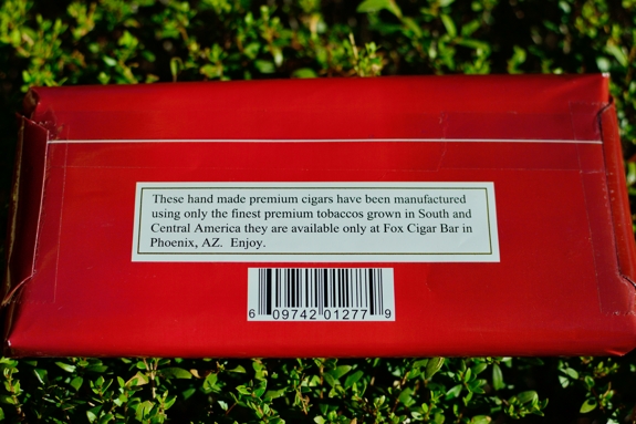 Ortega Cigar Company The Fox